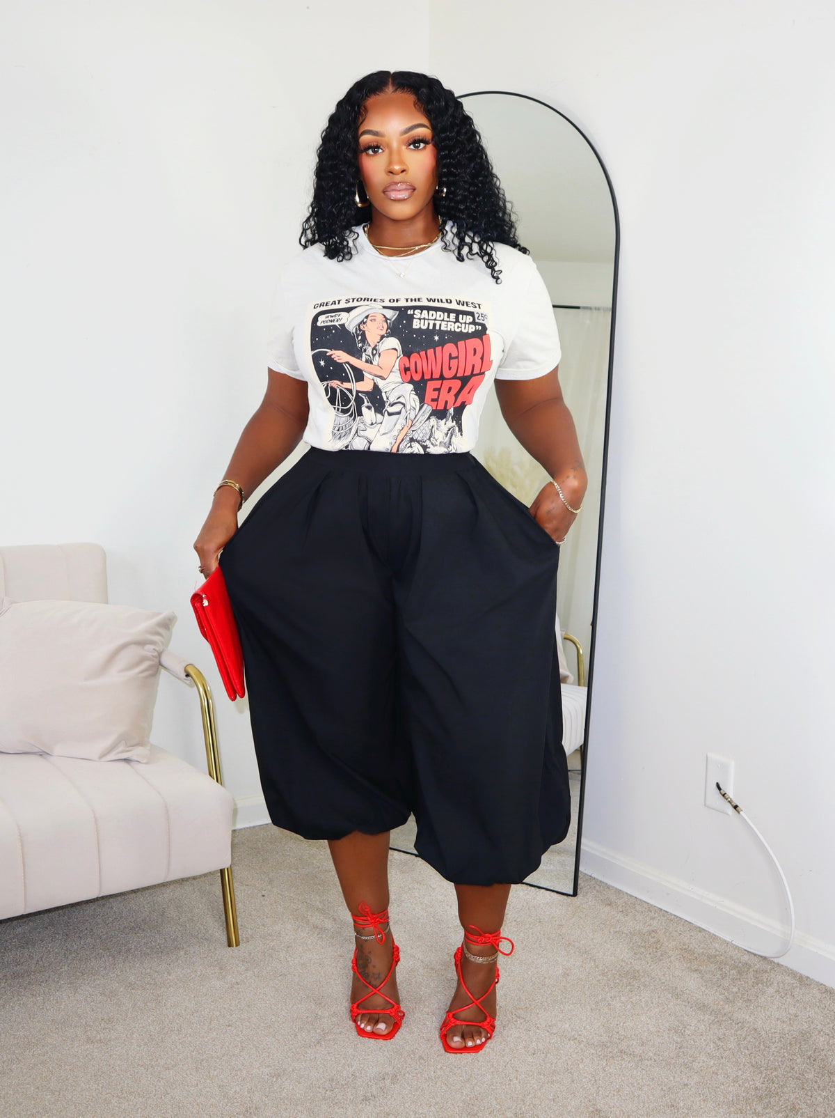 Larger Than Life Capri - Black