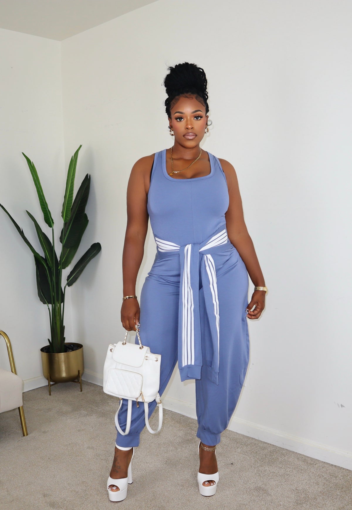 Around The Way Jumpsuit