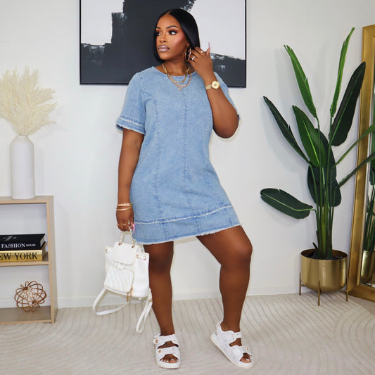 Easy Days Denim Dress