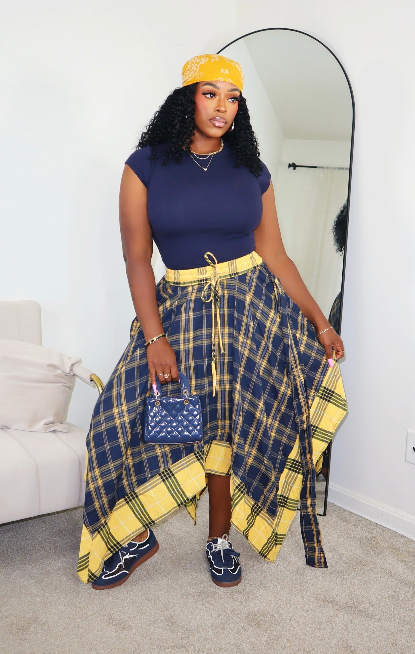 Hendrix Plaid Skirt
