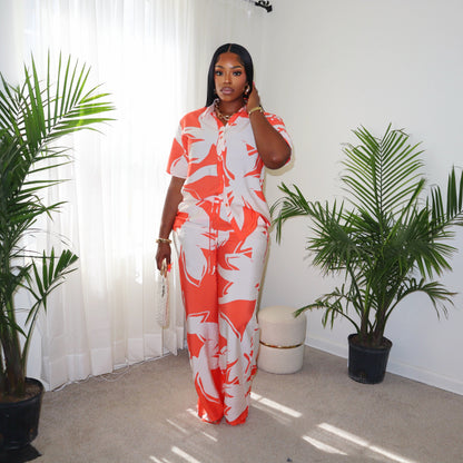IN THE BREEZE PANTS SET