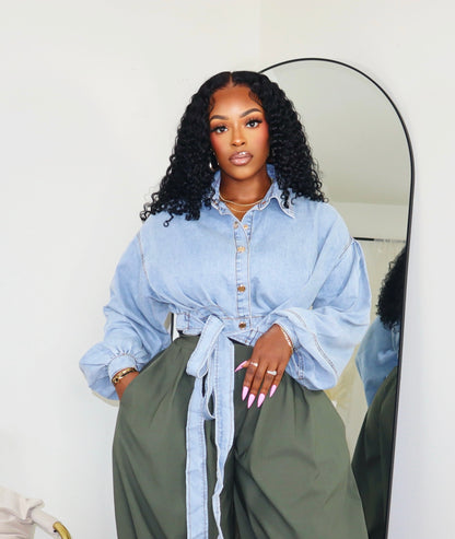 Tailored Touch Denim Top