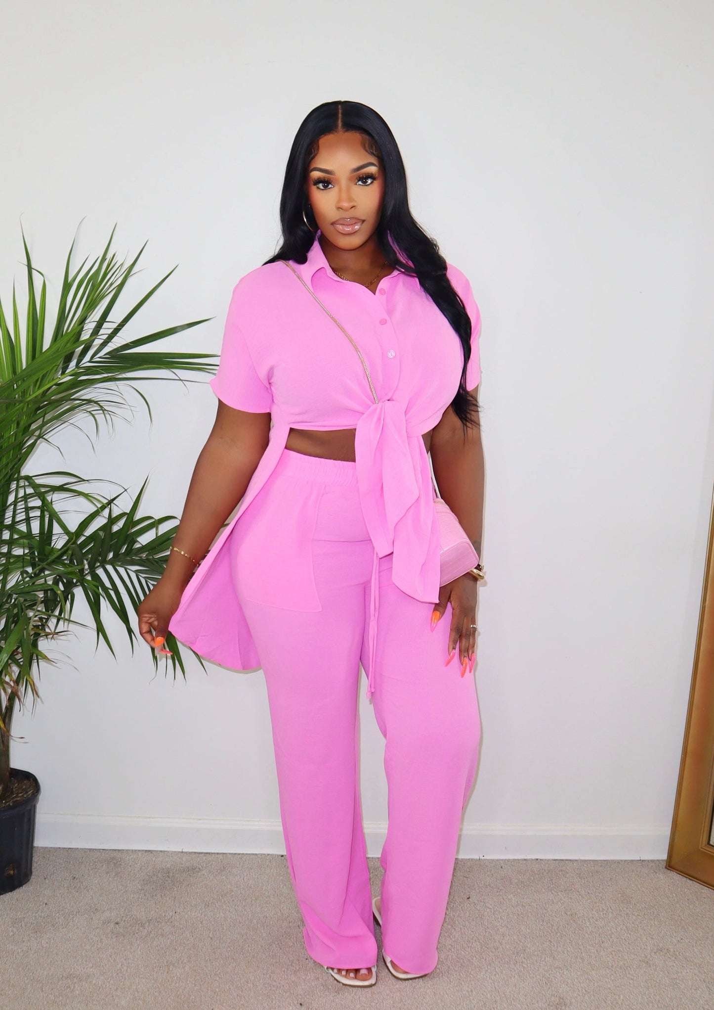 CHERRY BLOSSOM PANT SET