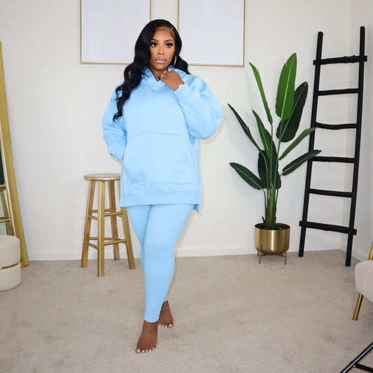 KEEPING IT CASUAL 2 PIECE SET - SPRING BLUE