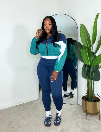 Around The Way Windbreaker Set