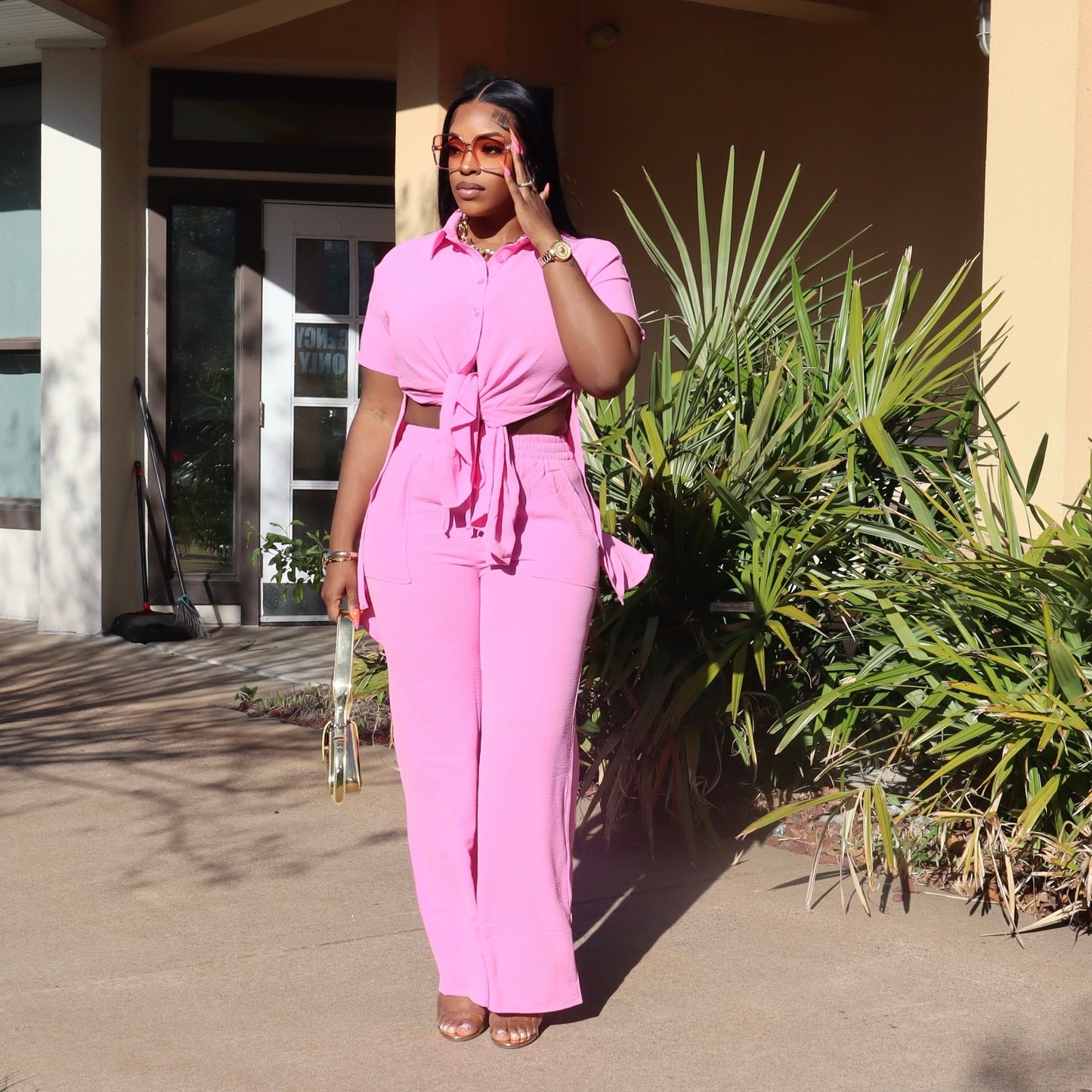 CHERRY BLOSSOM PANT SET