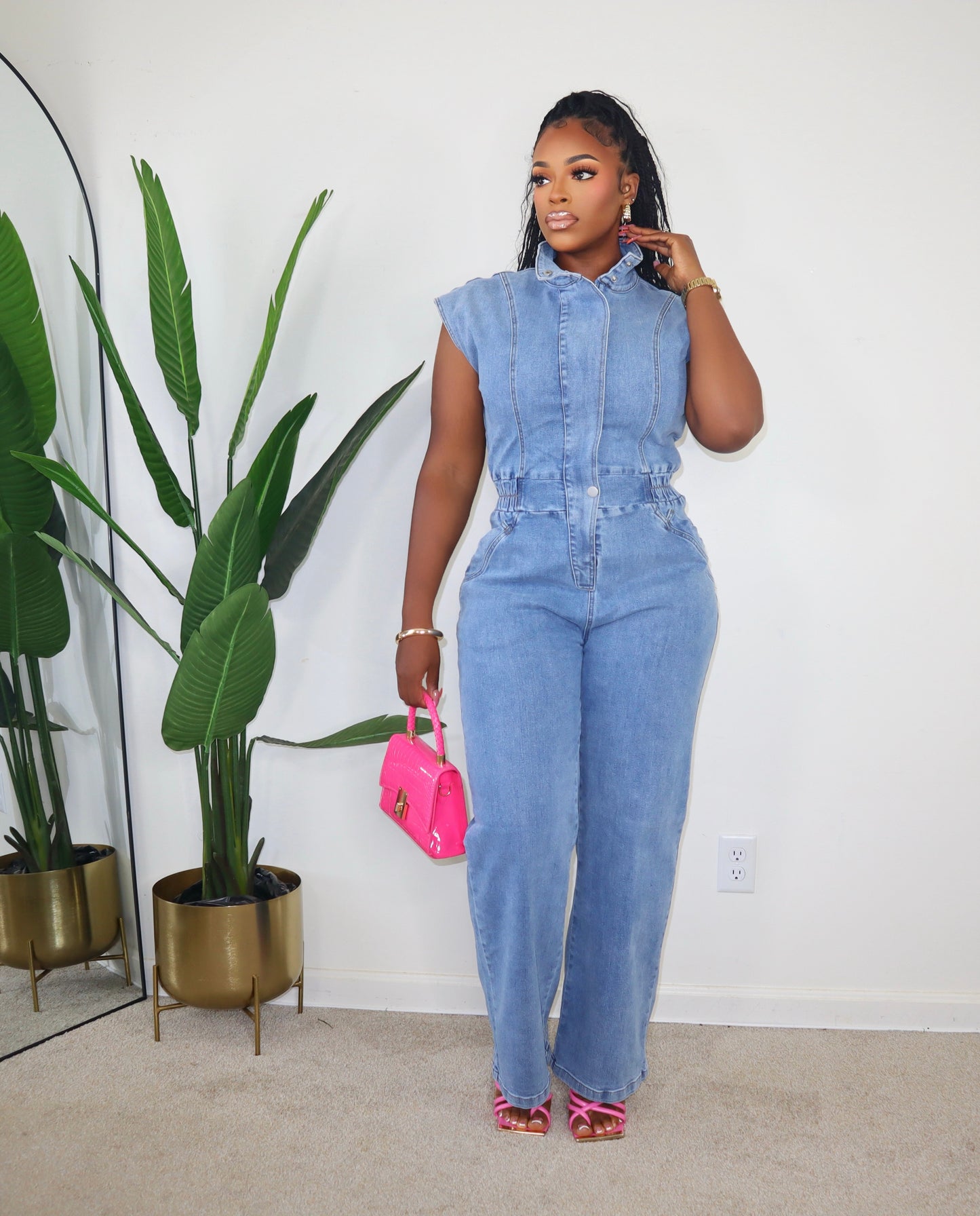 Set it off jumpsuit
