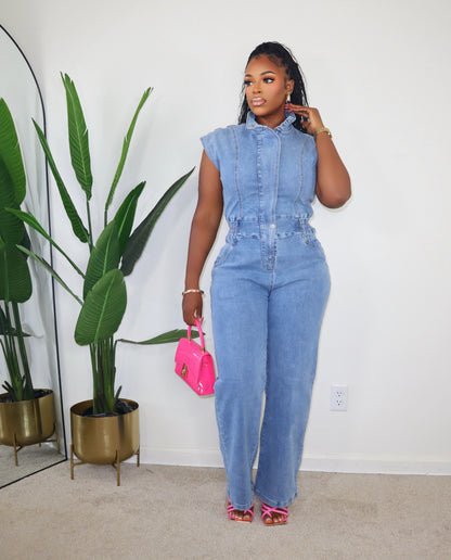 Set it off jumpsuit