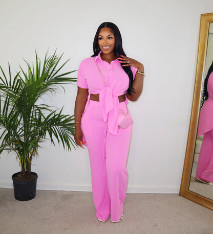 CHERRY BLOSSOM PANT SET