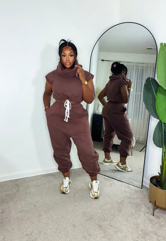 Brown Sugar Babe Sweat Set